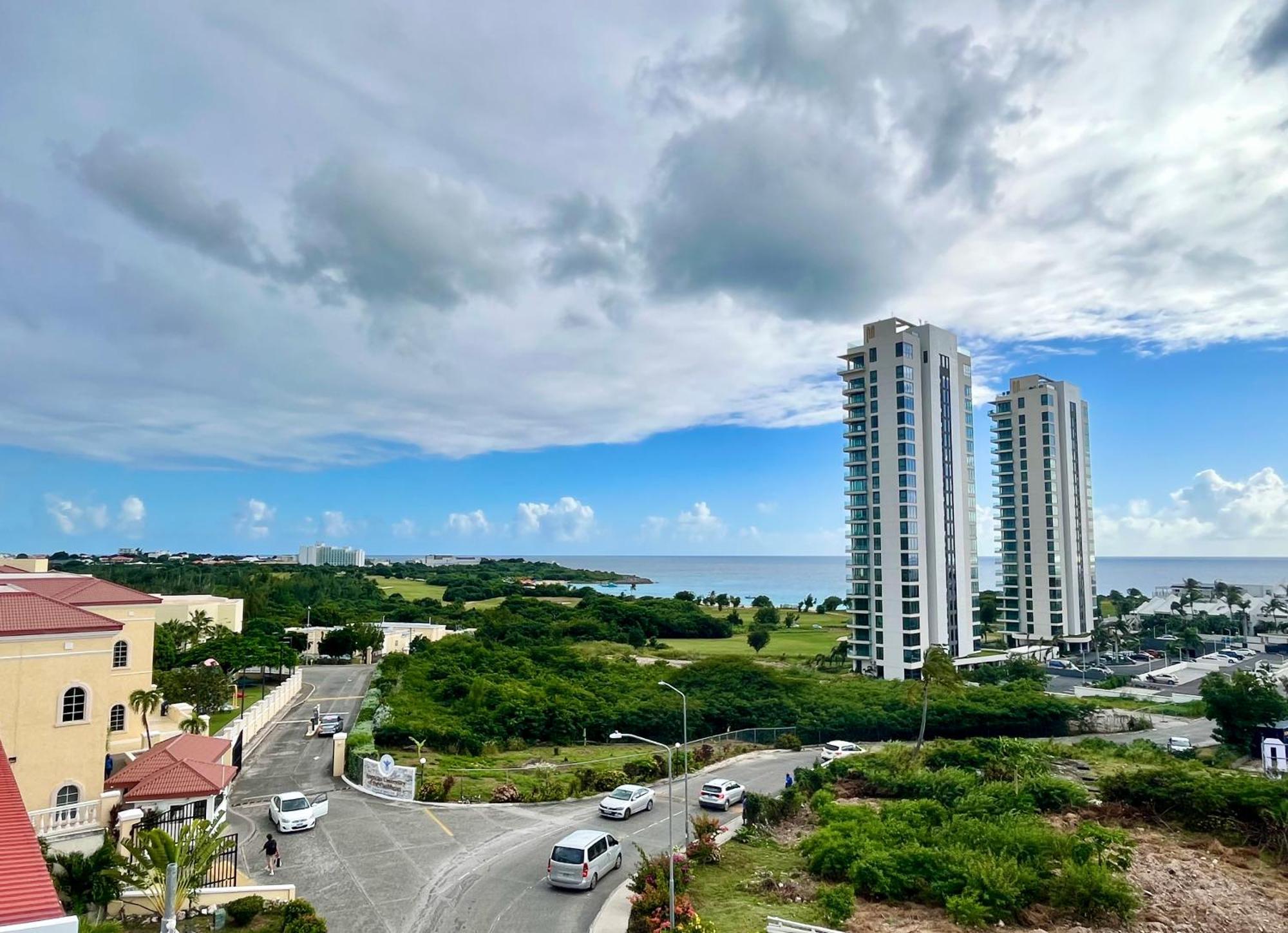 Tropical Beach Penthouse 3 Bedroom Mullet Bay Sint Maarten Cupecoy  エクステリア 写真