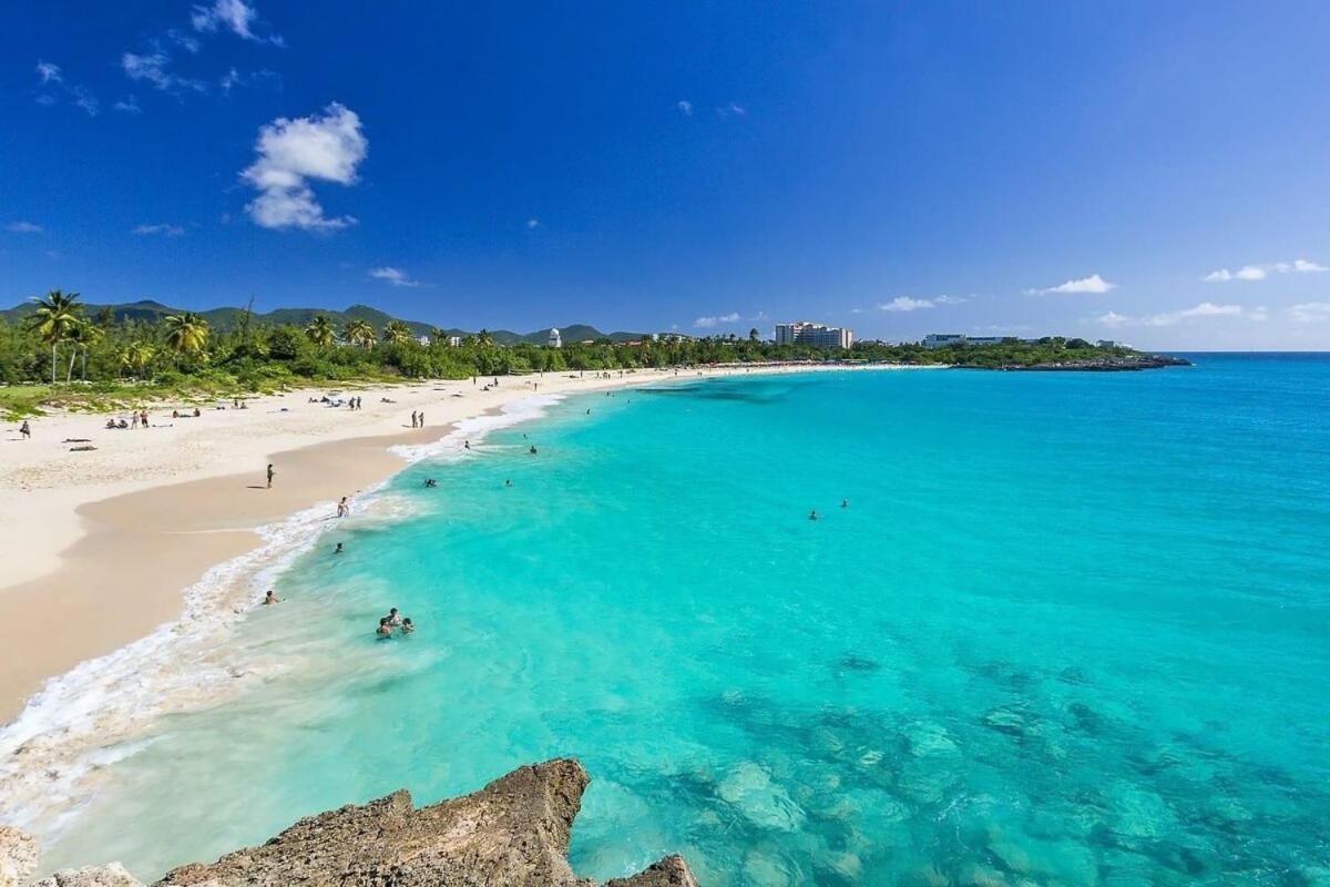 Tropical Beach Penthouse 3 Bedroom Mullet Bay Sint Maarten Cupecoy  エクステリア 写真